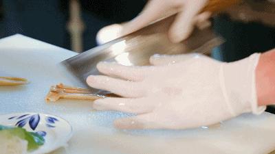 象拔蚌三文鱼鹅肝刺身拼盘,鹅肝苹果刺身