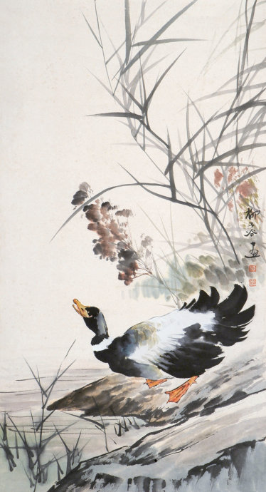 柳子谷花鸟画作品大全图文,柳子谷花鸟作品大全