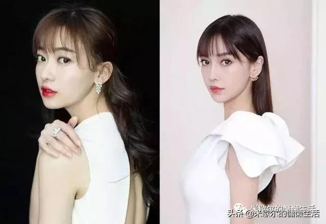 angelababy眼睛整过吗,angelababy有没有整过脸
