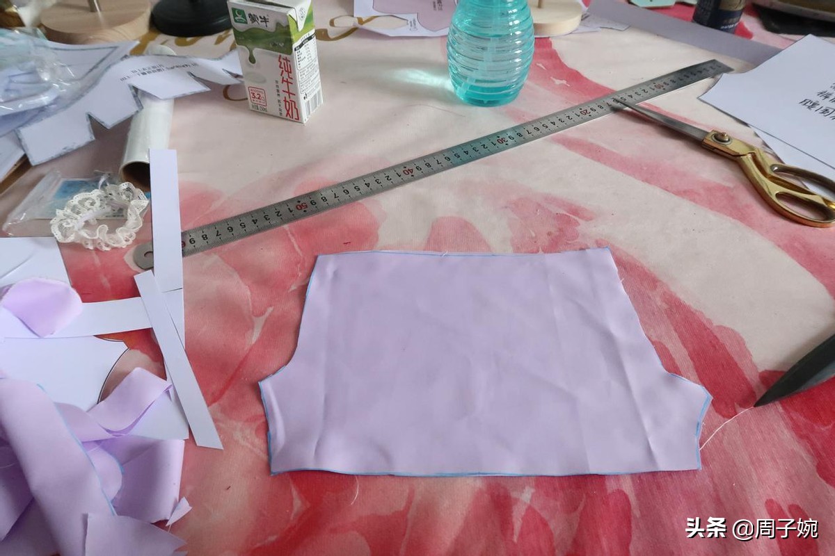 bjd南瓜裤制作,bjd娃娃裤制作方法