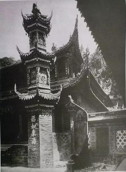 100年前中国风景建筑老照片,两亿多年前的景观