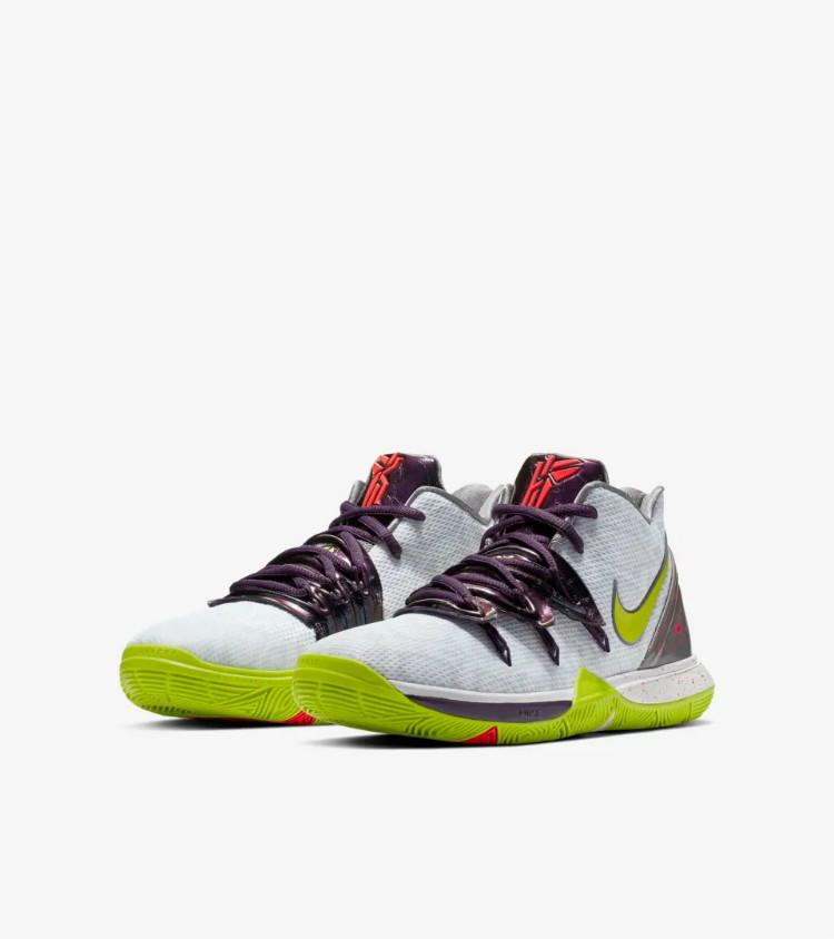 kyrie5海绵宝宝细节,kyrie5新配色海绵宝宝