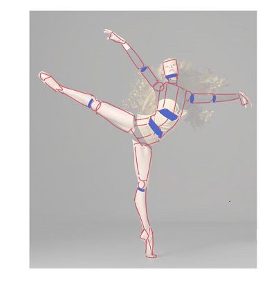 如何画人体结构动漫人物,漫画人体结构如何画