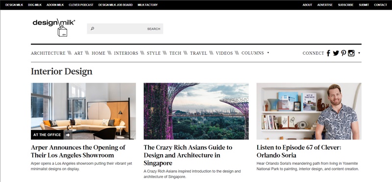 这些高逼格室内设计网站你知道吗,收藏好这6个自学网站