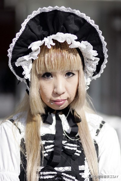 洛丽塔Lolita蝴蝶结,附详细教程,只看“lo娘”服饰,别看相貌哈