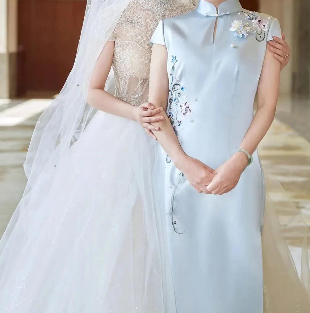 妈妈装推荐50-60岁参加婚礼,结婚妈妈装怎么选