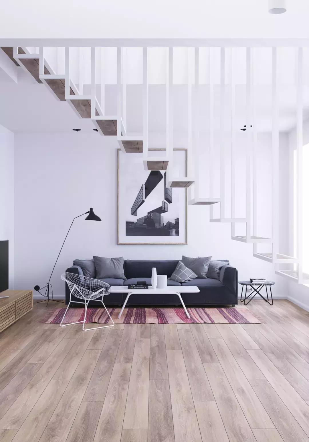 最新款客厅挑空设计图效果图,国外挑空客厅设计极简