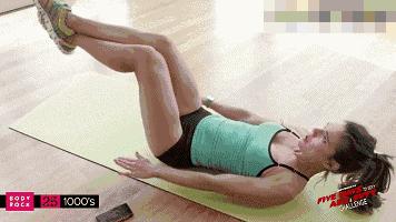 9个动作搞定水桶腰瘦腰瘦肚子,懒人瘦腰4个动作快速消除小肚腩