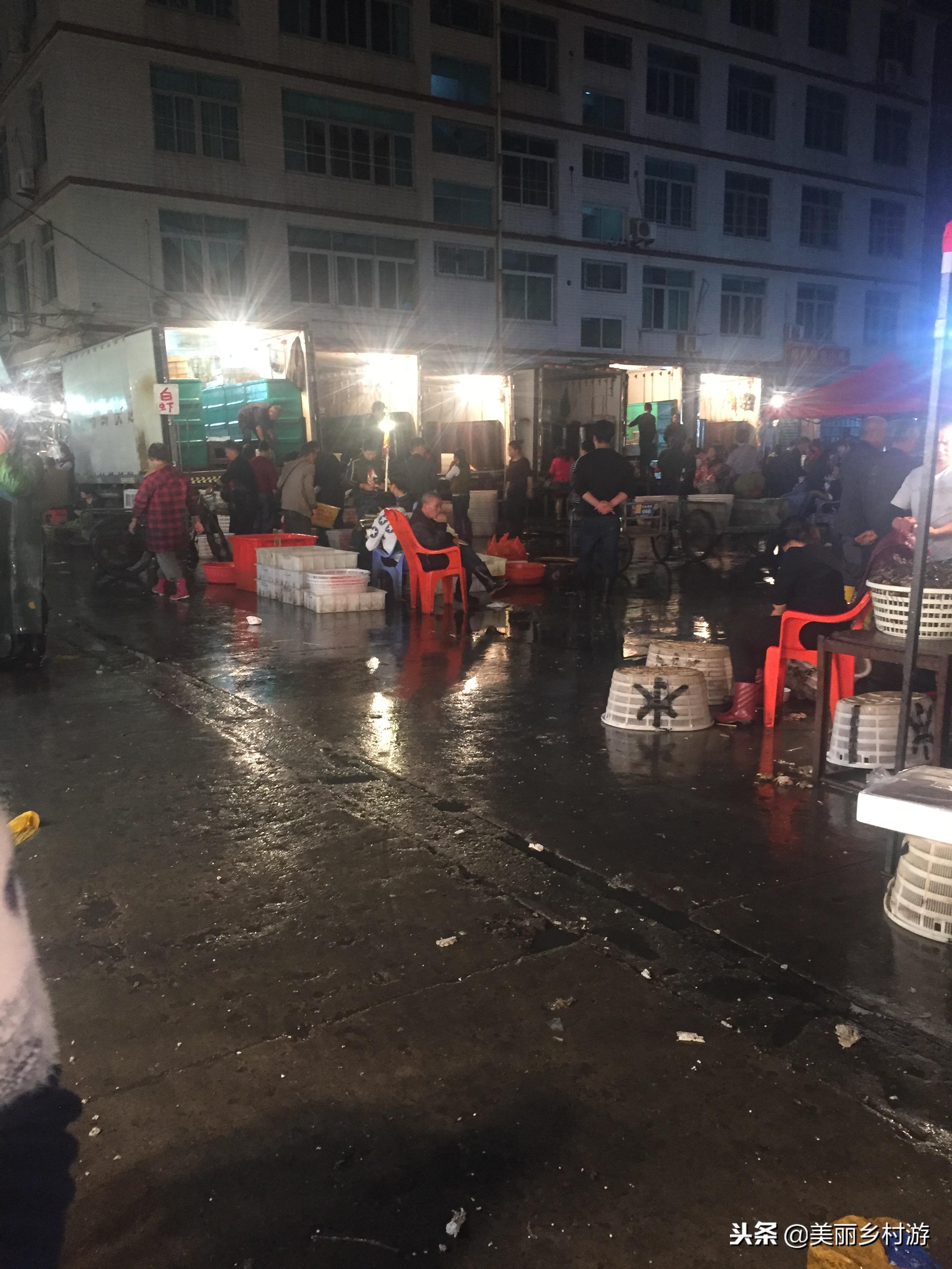 莆田傍晚海鲜批发码头,莆田海鲜批发市场营业时间