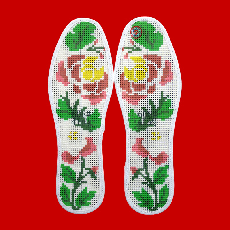 非遗刺绣鞋垫介绍怎么写,绣花鞋垫文化传承