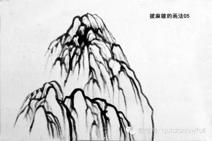 王飞飞山水画山石的画法,金学长山水画山石画法视频