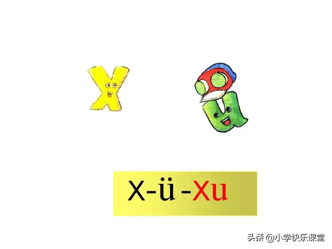 小学语文部编版一年级上册汉语拼音6《jqx》知识点+图文解读