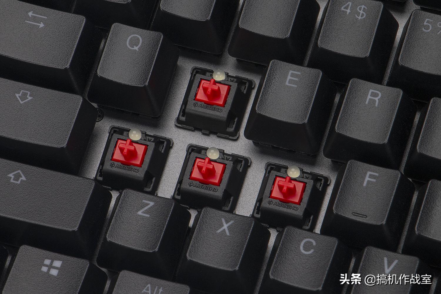 机械师k500h键盘推荐什么轴,cherryk550机械师