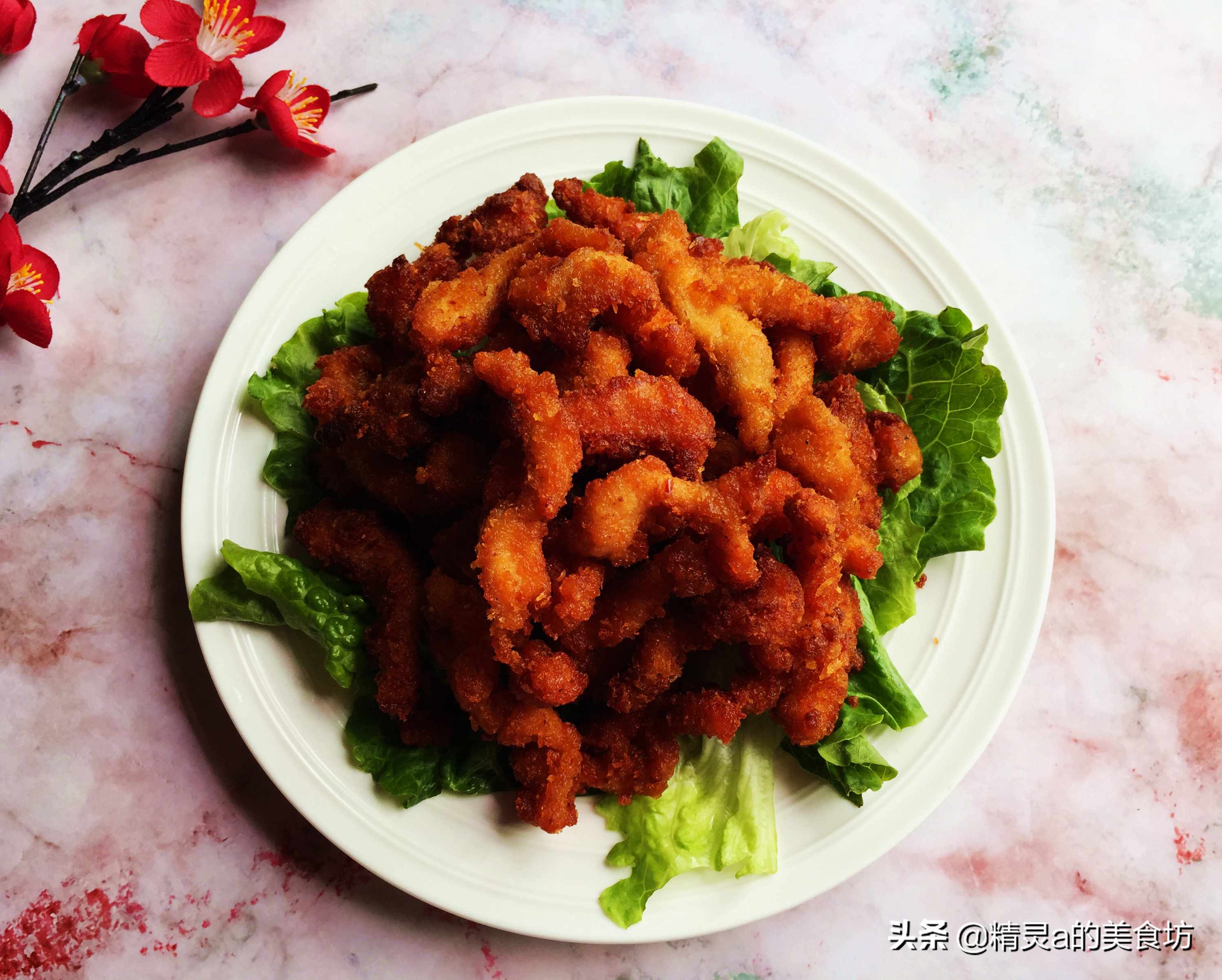 教你自制风靡街头的人气小吃:香炸鸡柳,简单3步,好吃到咬舌头