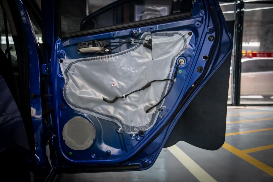 本田飞度a柱音响,飞度噪声