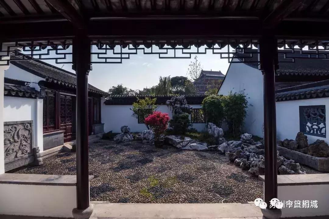 苏州园林夏季,苏州园林夜间