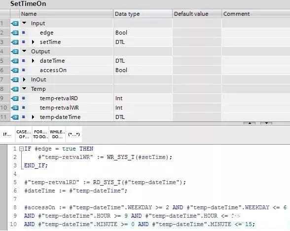 西门子怎么设置时间变量,西门子怎么读取time的实际时间