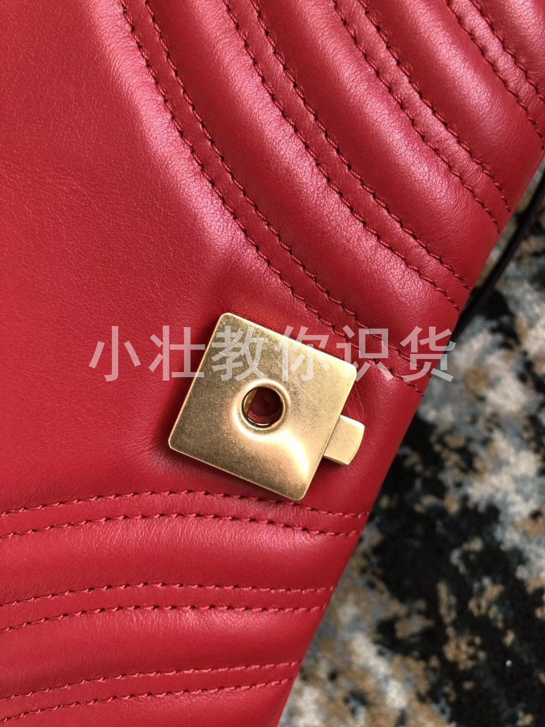 guccimarmont包真假鉴别,guccimarmont真假鉴定图