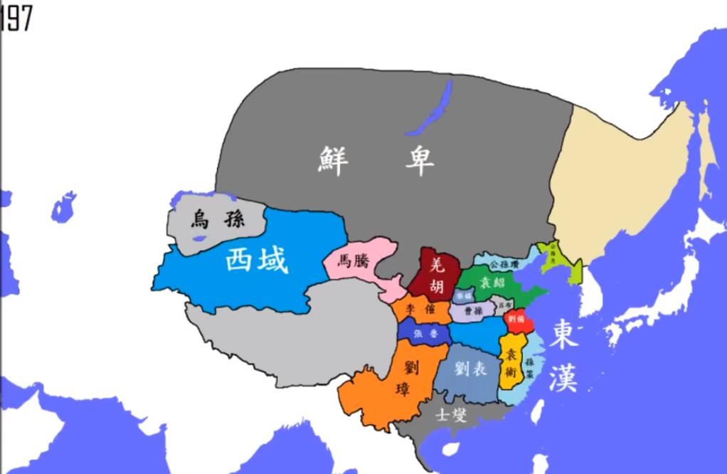 从地图上看刘备是如何一步步开创蜀汉基业的?兴因兄弟亡也因兄弟