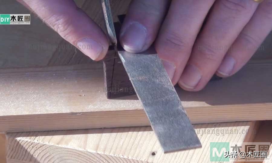 做燕尾榫古代手工,传统燕尾榫划线技巧
