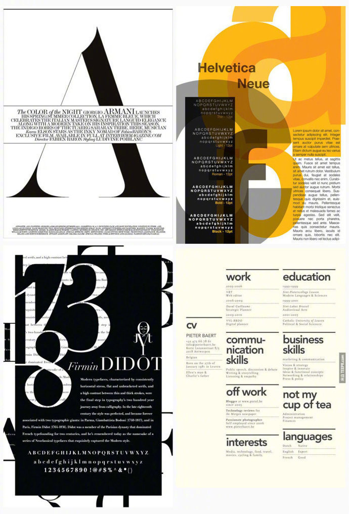 设计报刊版面,精美的杂志设计图