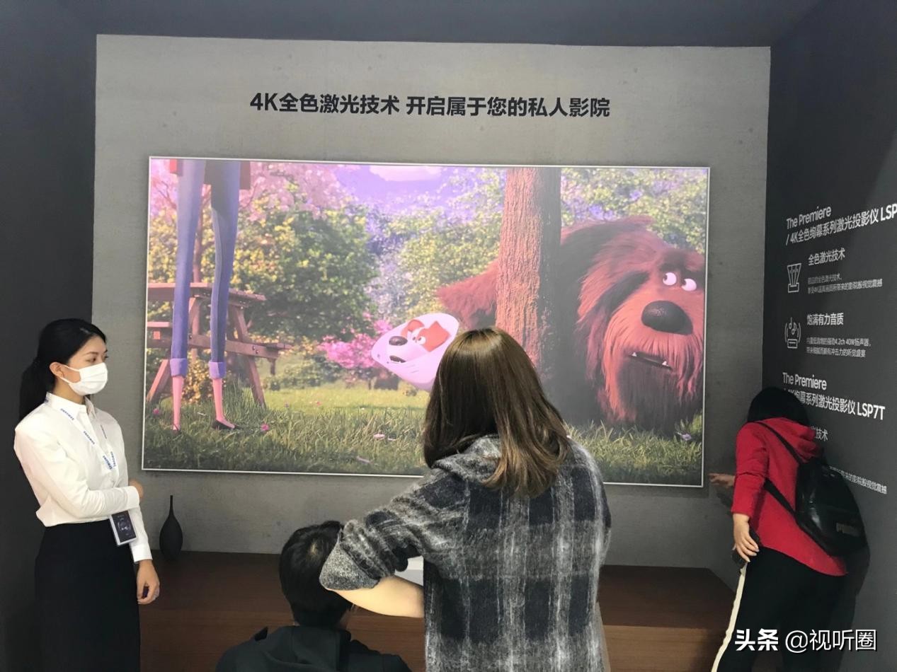 三星新型激光电视机,三星激光电视最新款