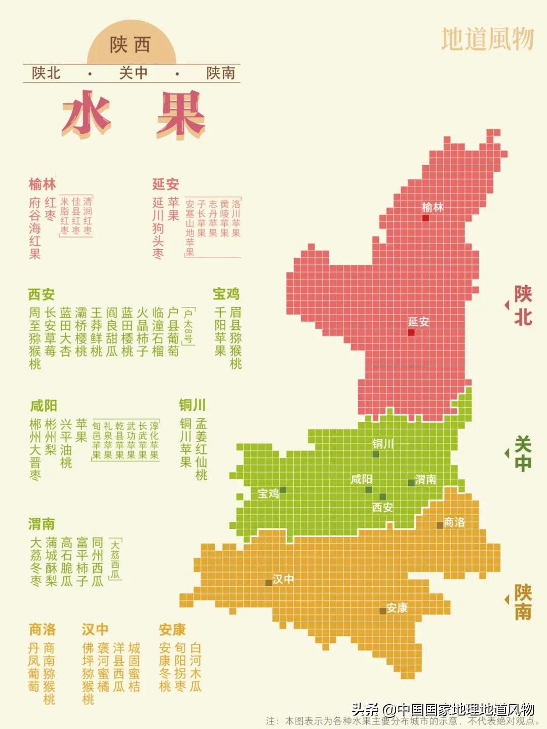 陕西水果第一大省有什么水果,陕西盛产水果吗