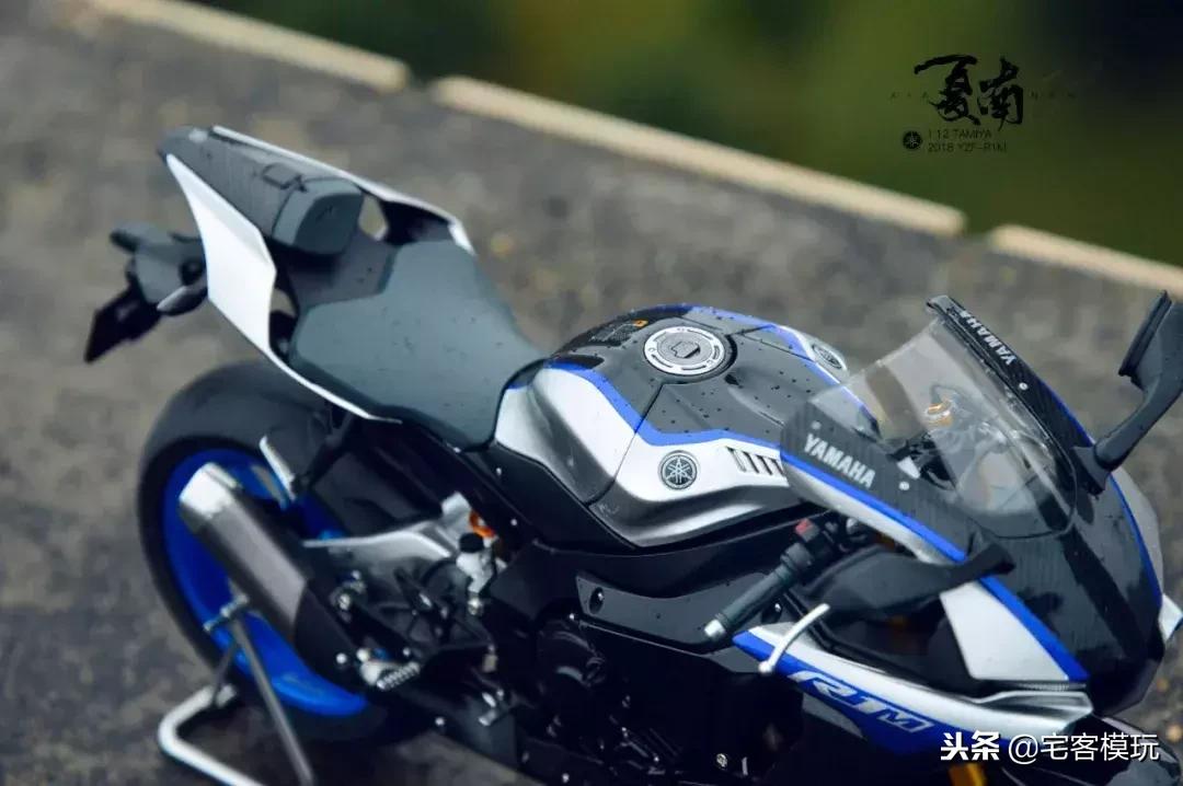模型制作范例：田宫1:12雅马哈YZF-R1M,14133制作过程
