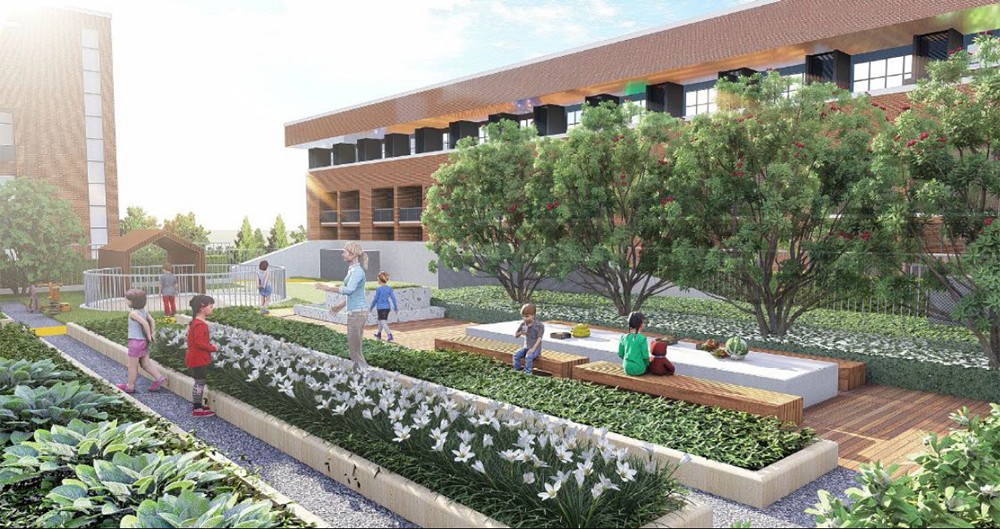 深圳湾第一幼儿园设计视频,深圳湾第一幼儿园效果图