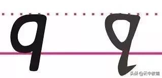 衡水体英文26个字母教程图片,衡水体英语26个字母字帖模板