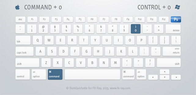 ps最常用的快捷键100个,ps技能考试常用快捷键