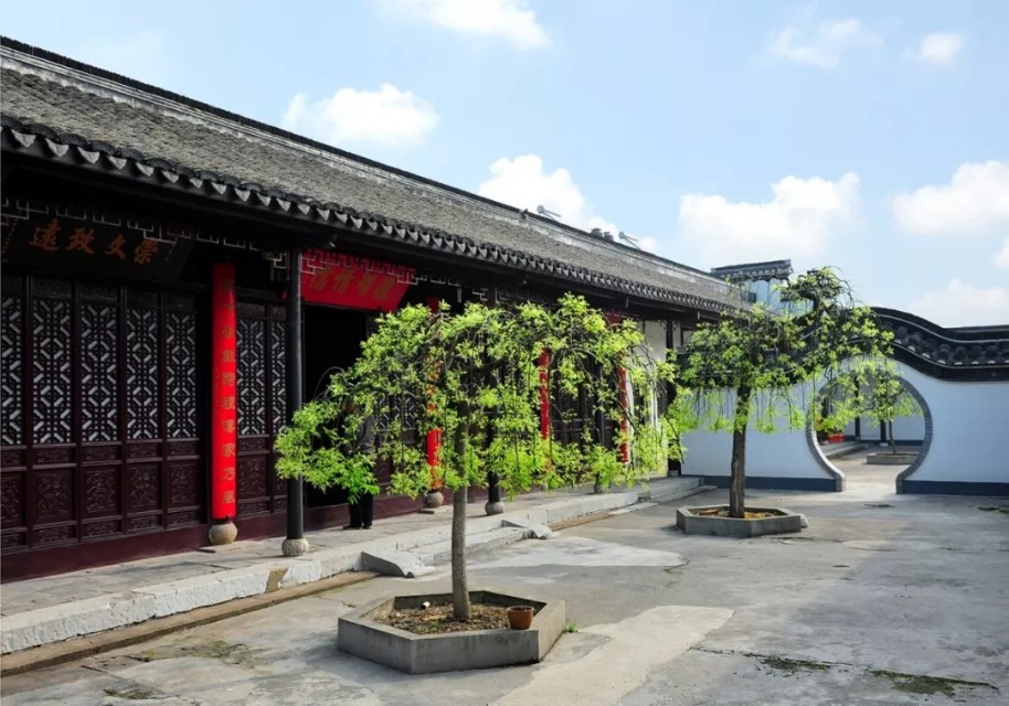 宜兴周铁古镇俯视图,宜兴周铁镇竺西花苑