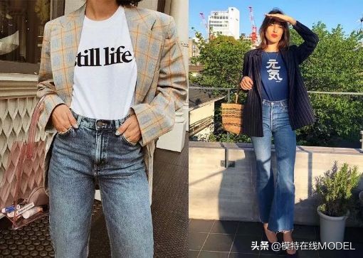 超模刘雯最爱的风格短袖，春天里的万能单品不能少