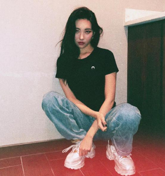 南韩腿精宣美对比,南韩宣美私服照