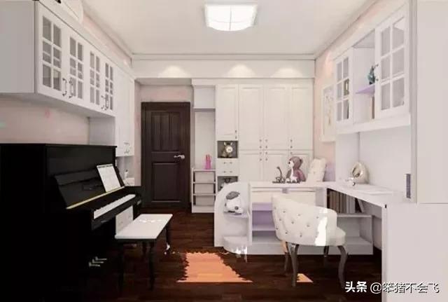 儿童房钢琴摆放效果图,卧室钢琴摆放效果图