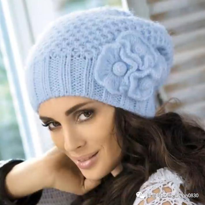 针织冬天的帽子,冬天针织帽子