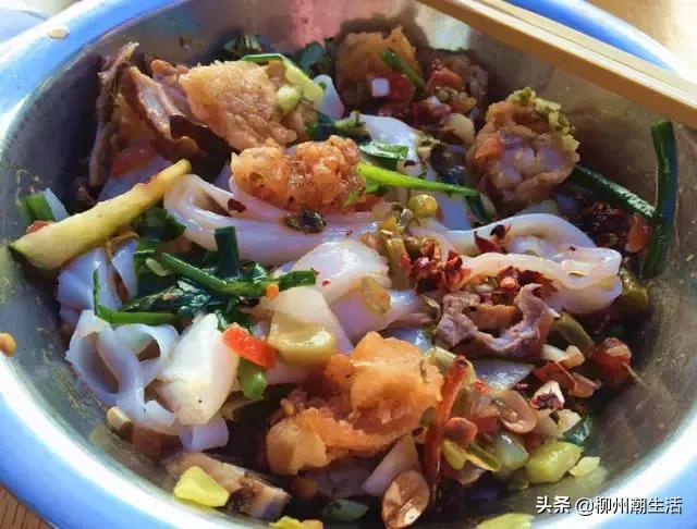 柳州凉拌粉卤水家庭版,柳州柳江凉拌粉哪家最好吃