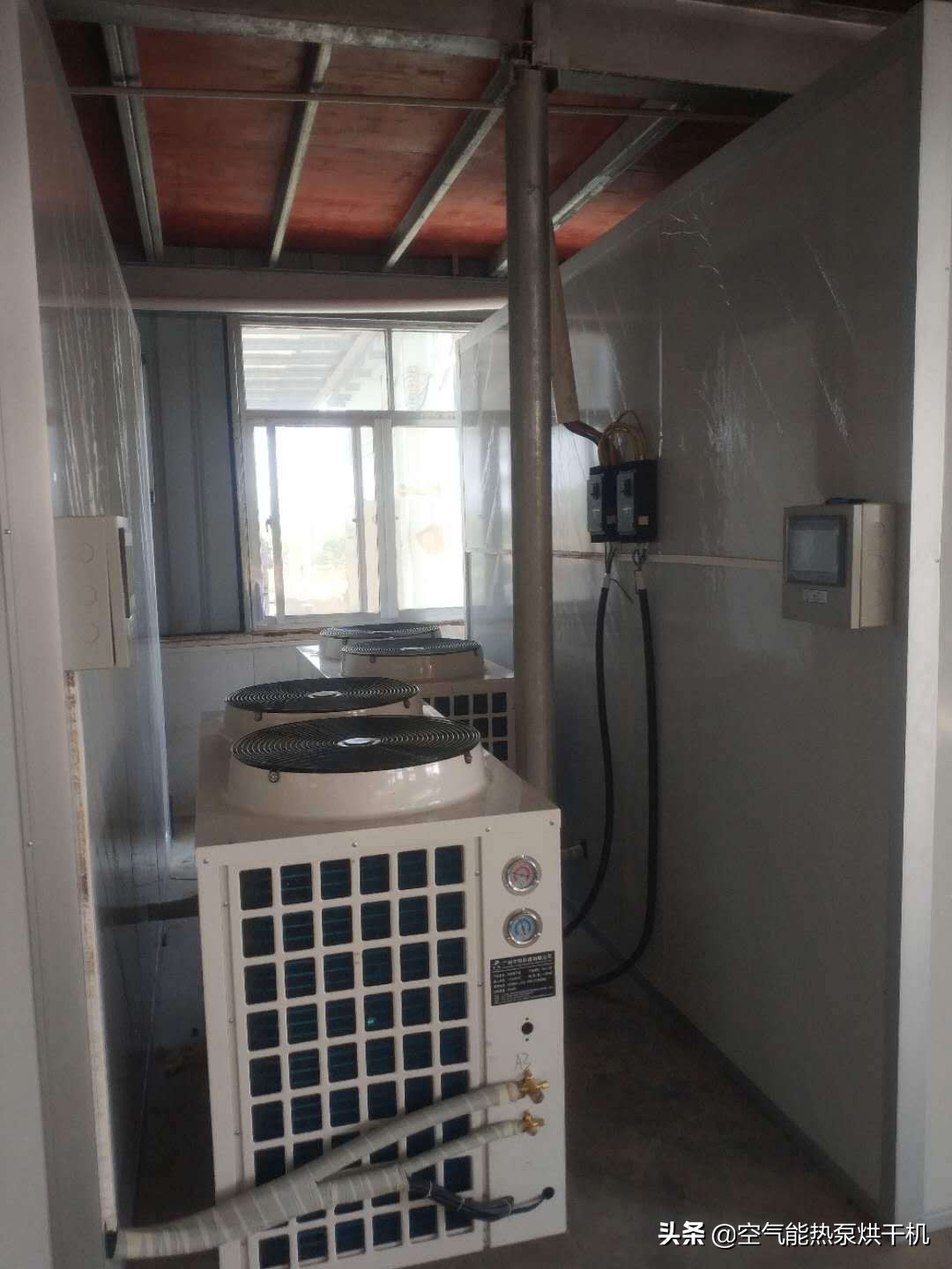 空气能烘干机工作原理视频,食品热泵烘干机原理