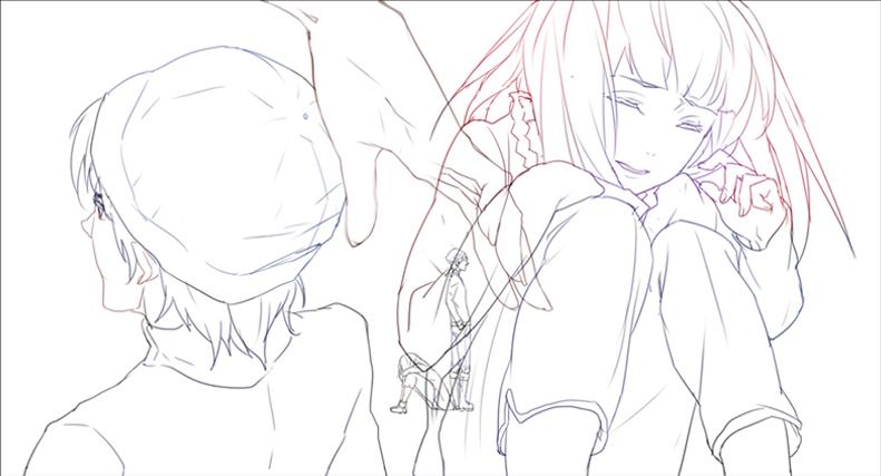 如何制作动漫类的海报,怎么给动漫海报人物上色