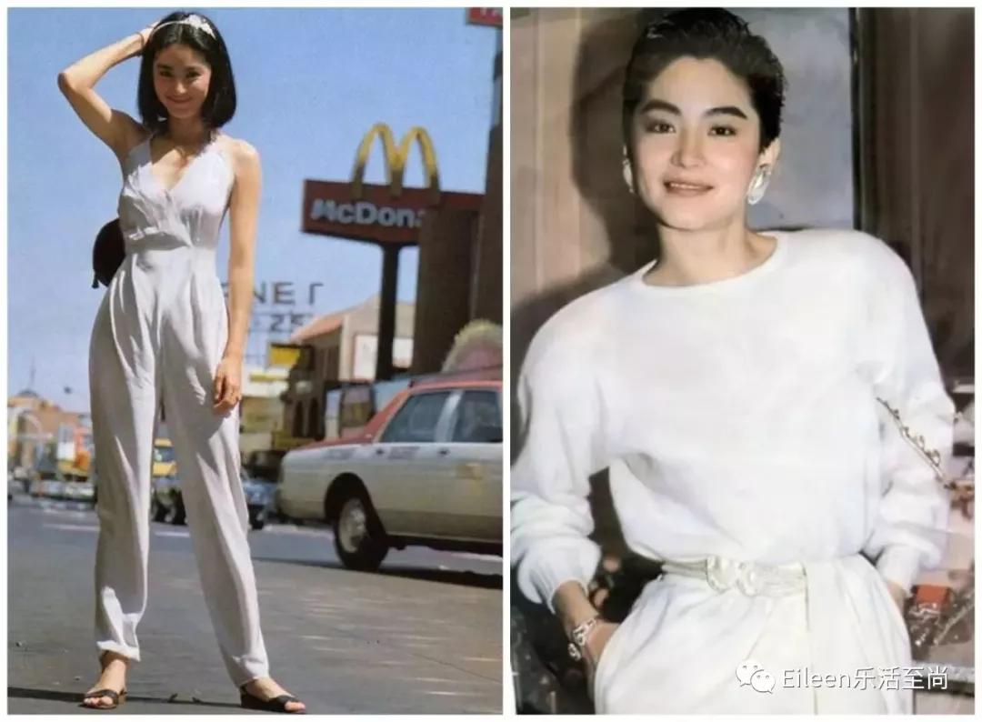 周慧敏穿搭港风,惊艳了90年代的港风周慧敏