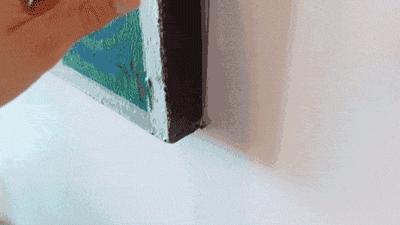 黑科技魔力胶带!反复粘贴不留痕,水洗后又恢复如初