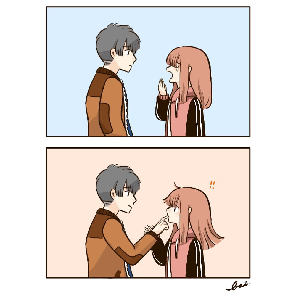 最温馨的情侣小漫画,温馨情侣漫画