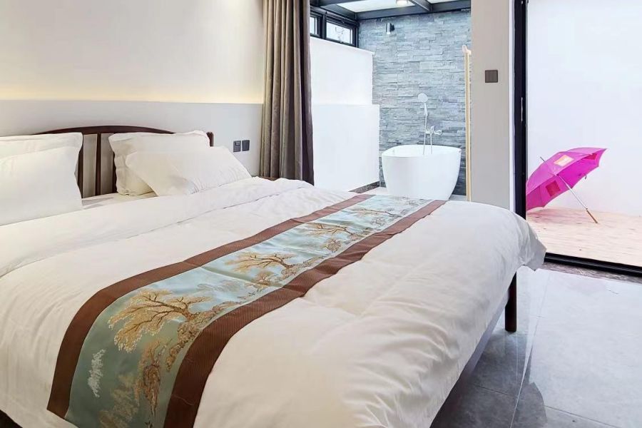 怀柔小清新庭院民宿,怀柔白河湾民宿小院包院