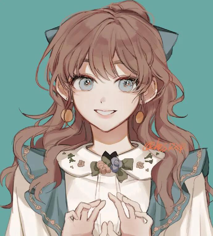 小仙女专用可爱人物头像,插画少女可爱卡通头像