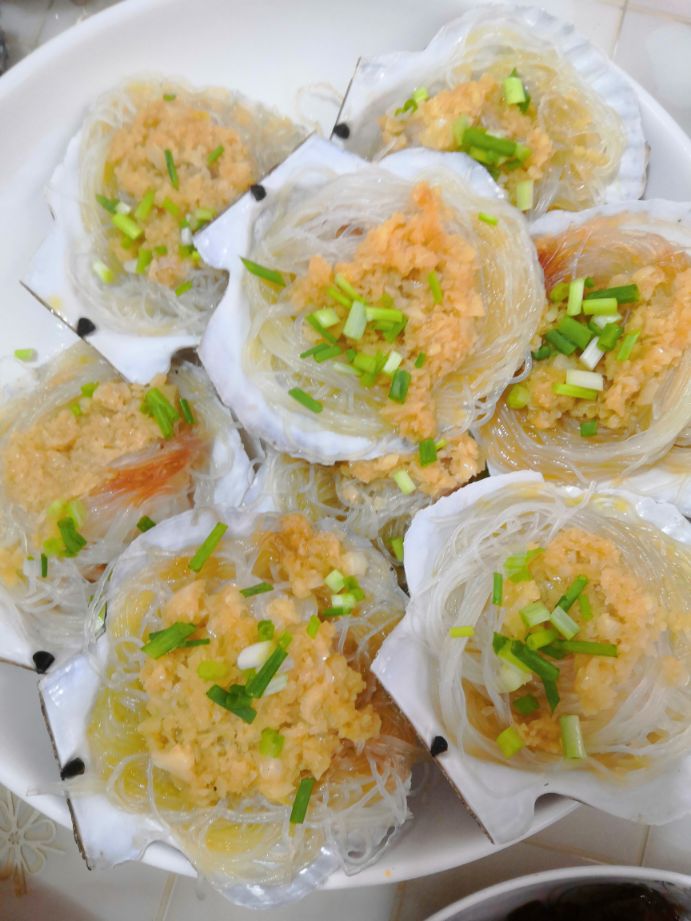 蒜蓉粉丝蒸扇贝做法大曝光,蒜蓉粉丝蒸扇贝正宗做法大全