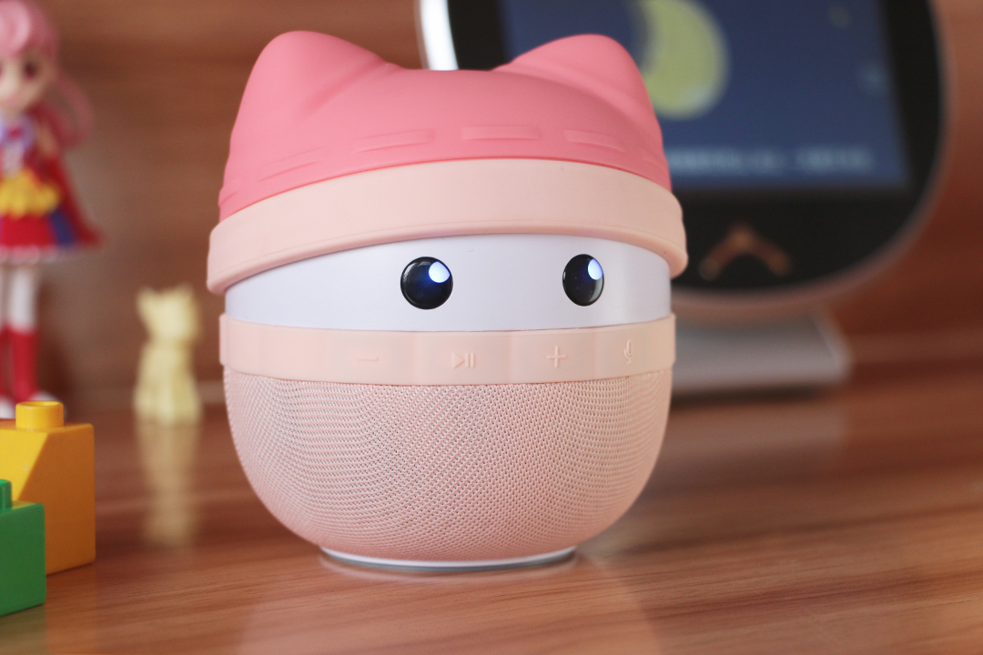 让孩子从小就听好声音,阿希莫双子猫儿童智能音箱