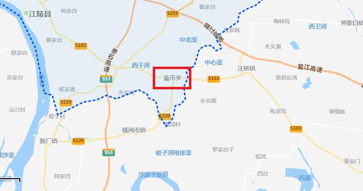 湖北江陵县城位于哪个镇,湖北省江陵县有哪几个乡镇