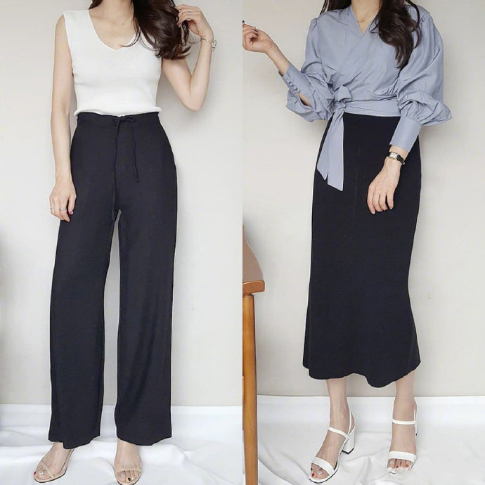 不挑人的气质风穿搭秋天这样穿,秋天慵懒风穿搭示范简约随性