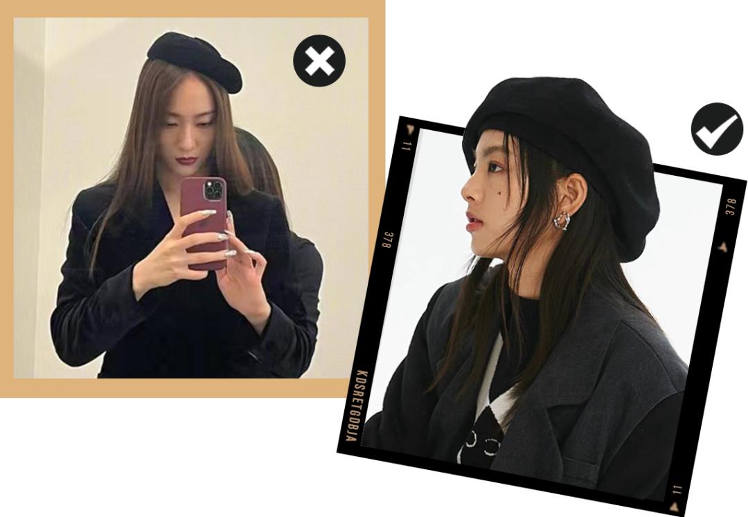 皮肤白脸圆戴什么颜色帽子,脸圆头大戴什么帽子好看男