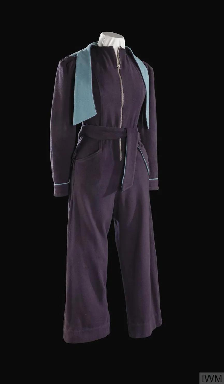 二战服装连体裤,二战时尚连体裤